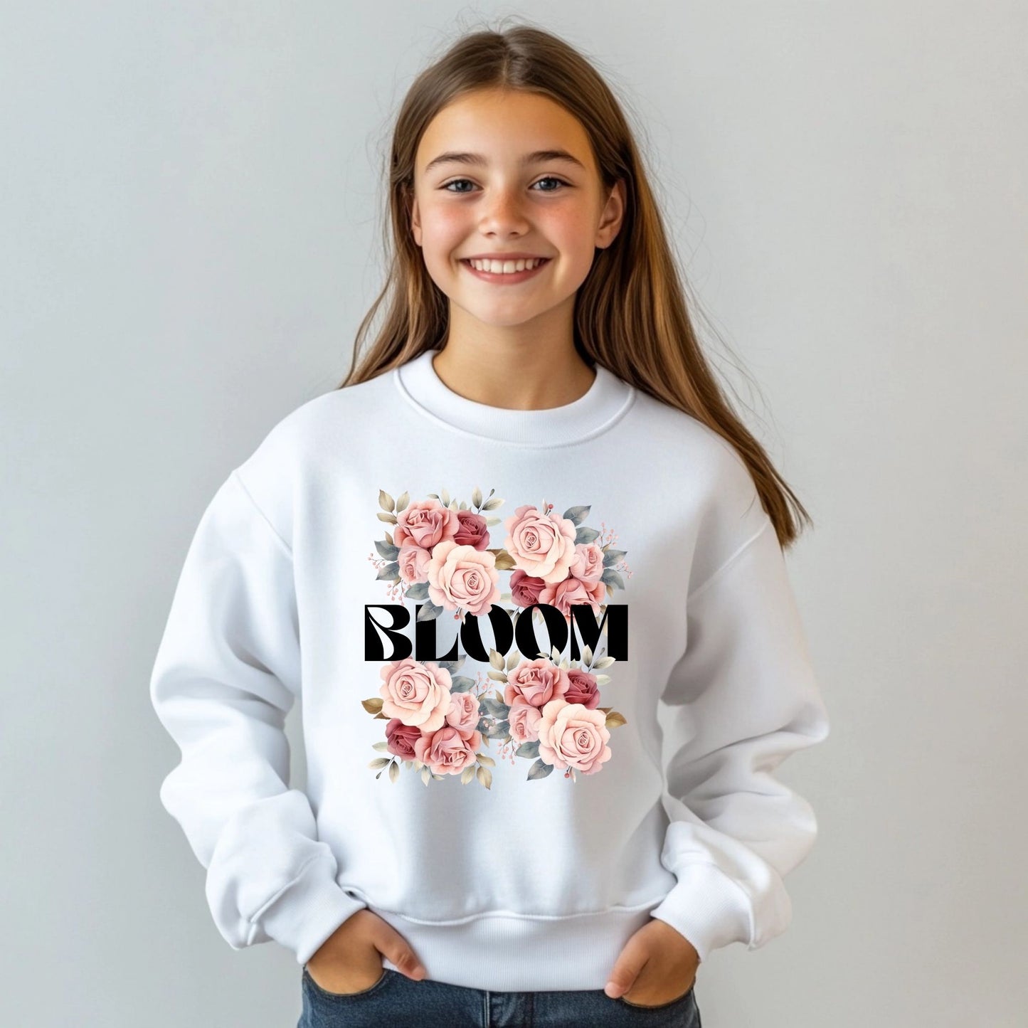 Bloom Flowers Pink Cute Retro Floral