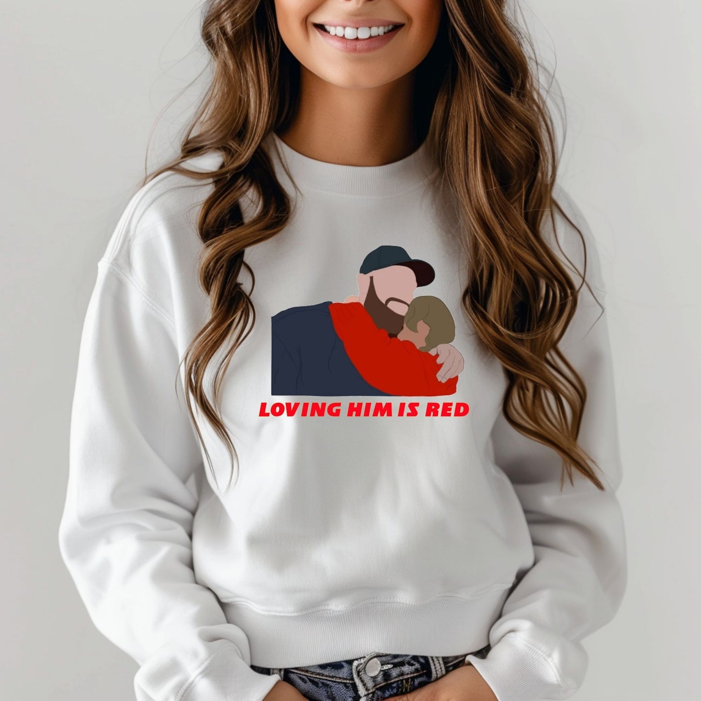 Loving him is RED
