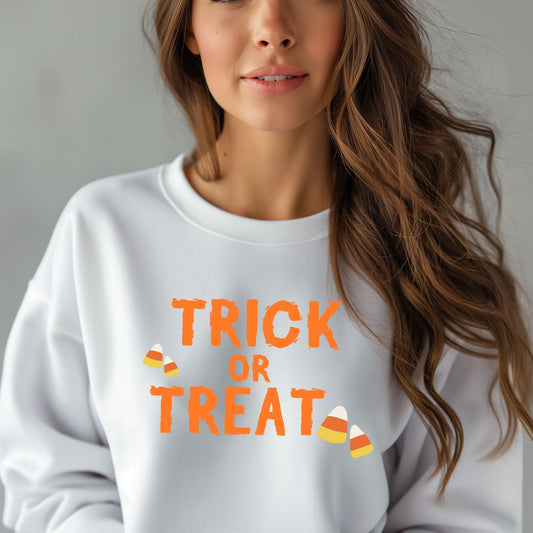 Trick or Trick Candy Corn Halloween Fall