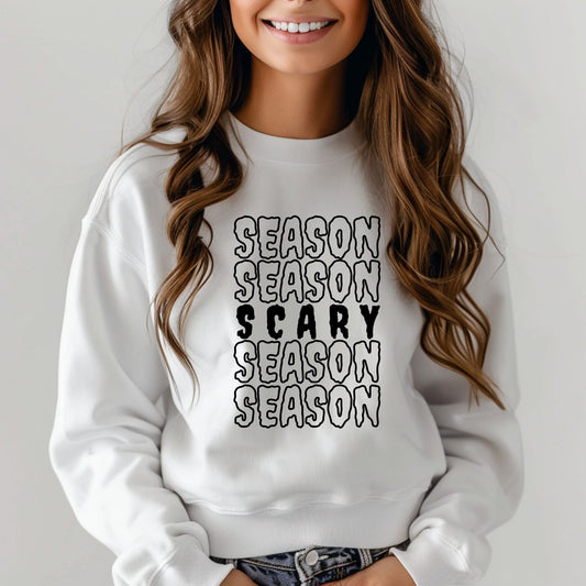 Scary Season Retro Vintage Halloween Fall