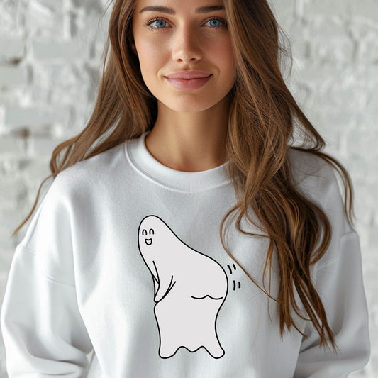 Ghost Twerkin Shaking Butt Funny Fall Halloween