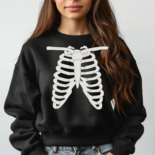 Skeleton Chest Body Halloween Fall