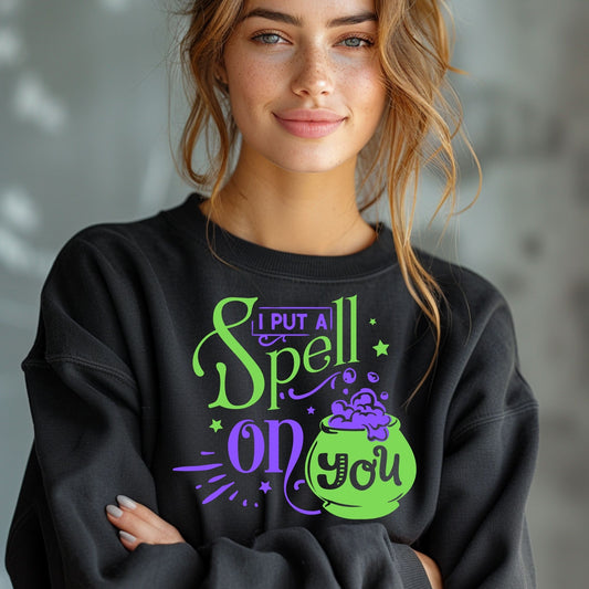 I Put a Spell On You Witch Cauldron Halloween