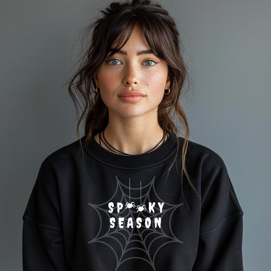 Spooky Season Spiders Spider Web Halloween